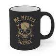 Introvert Relaxation Me Myself And Silence Skull Mechanic Graphic Print Coffee Mug Introvert Relaxation Me Myself And Silence Skull Mechanic Graphic Print Coffee Mug