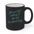 Introvert But Willing To Discuss Birdwatching Graphic Print Coffee Mug