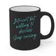 Introvert But Willing To Discuss Soap Carving Graphic Print Coffee Mug