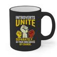 Introverts Unite Introvert Antisocial Anti Social Graphic Print Coffee Mug Introverts Unite Introvert Antisocial Anti Social Graphic Print Coffee Mug