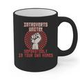 Introverts Unite Introverting Introverts At Home Graphic Print Coffee Mug Introverts Unite Introverting Introverts At Home Graphic Print Coffee Mug