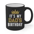 It's My Dad's Birthday Party Family Matching Small Graphic Print Coffee Mug