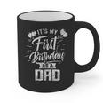 It's My First Birthday As A Dad Father Party Daddy Papa Graphic Print Coffee Mug