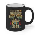 It's My Graduation Cruise 2025 Summer Cruise Seniors Trip Graphic Print Coffee Mug