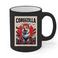Japanese Art Corgi Dog Mom Dad Graphic Print Coffee Mug