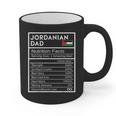 Jordanian Dad Nutrition Facts National Pride For Dad Graphic Print Coffee Mug