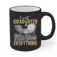 I Just Graduated I Know Everything Graduation Graphic Print Coffee Mug