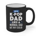 K-Pop Dad Korean Music Lover Graphic Print Coffee Mug