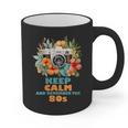 Keep Calm And Remember The 80s Retro Vintage Nostalgia Graphic Print Coffee Mug Keep Calm And Remember The 80s Retro Vintage Nostalgia Graphic Print Coffee Mug