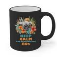 Keep Calm And Remember The 80s Retro Vintage Nostalgia Graphic Print Coffee Mug Keep Calm And Remember The 80s Retro Vintage Nostalgia Graphic Print Coffee Mug