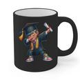 Kids Boys Grad Dabbing Graduation Class Of 2025 Graphic Print Coffee Mug