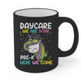 Kids Daycare Graduation Unicorn Last Day Of School Kids Graphic Print Coffee Mug