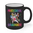 Kids Preschool Graduation Dab Unicorn Preschool Graduate Graphic Print Coffee Mug