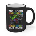 Kindergarten Graduate 2025 Kindergarten Graduation Dino Trex Graphic Print Coffee Mug