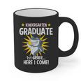 Kindergarten Graduation Shirts 2019 Shark Grad Toddler Graphic Print Coffee Mug