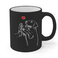 Labrador Retriever Golden Lab Dad Mom Graphic Print Coffee Mug