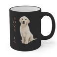 Labrador Retriever Shirt Women Men Lab Mom Dad Dog Tee Graphic Print Coffee Mug
