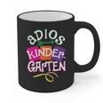 Last Day Of School Adios Kindergarten Graduation Kids Girls Graphic Print Coffee Mug