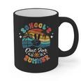 Last Day Of School Groovy Graduation School's Out For Summer Graphic Print Coffee Mug