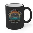 I Leveled Up To First Time Daddy Soon To Be Dad Graphic Print Coffee Mug