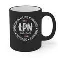 Licensed Practical Nurse Est 2026 LPN LVN Nursing Graduation Graphic Print Coffee Mug