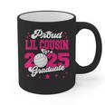 Lil Cousin Of a 2025 Graduate Prom Graduation 25 VolleyBall Graphic Print Coffee Mug