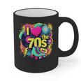 I Love The 70s Retro Cassette Roller Vinyl Nostalgia Vibes Graphic Print Coffee Mug I Love The 70s Retro Cassette Roller Vinyl Nostalgia Vibes Graphic Print Coffee Mug
