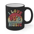 I Love 90's Music Retro Style Nostalgia Cassette 1990s Party Graphic Print Coffee Mug I Love 90's Music Retro Style Nostalgia Cassette 1990s Party Graphic Print Coffee Mug
