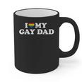 I Love My Gay Dad Graphic Print Coffee Mug