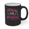 Mama With A Masters Degree Mom Graduation Mother's Day Graphic Print Coffee Mug