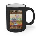 Marine Biology Ocean Introvert Marine Biologist Graphic Print Coffee Mug