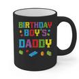 Master Builder Birthday Boy's Daddy Building Bricks Blocks Graphic Print Coffee Mug Master Builder Birthday Boy's Daddy Building Bricks Blocks Graphic Print Coffee Mug