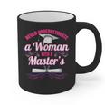 Master University Degree Master Graduation Party Girl Graphic Print Coffee Mug