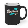 Mastered It Master Graduation Man Master 2026 Graphic Print Coffee Mug
