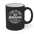 Master's Degree Graduation My Husband Mastered It 2024 Graphic Print Coffee Mug