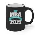 MBA Class Of 2019 Graduate Business School Graduation Graphic Print Coffee Mug