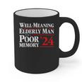 Well Meaning Elderly Man With A Poor Memory 2024 Graphic Print Coffee Mug Well Meaning Elderly Man With A Poor Memory 2024 Graphic Print Coffee Mug