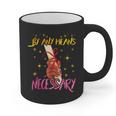 By Any Means Necessary Graduation HBCU Educated Girl Graphic Print Coffee Mug
