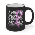 Memory Of Dad Wear Purple Overdose Awareness Graphic Print Coffee Mug Memory Of Dad Wear Purple Overdose Awareness Graphic Print Coffee Mug