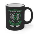 In Memory Of Great Aunt Kidney Disease Awareness Products Graphic Print Coffee Mug In Memory Of Great Aunt Kidney Disease Awareness Products Graphic Print Coffee Mug