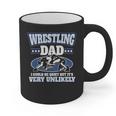 For Men Freestyle Wrestling Dad Graphic Print Coffee Mug