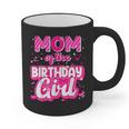 Mom And Dad Birthday Girl Family Matching Party Decorations Graphic Print Coffee Mug