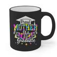 Mother Of a 2025 Graduate Tie Dye Class Senior Graduation 25 Graphic Print Coffee Mug