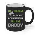Nerdy Father Day Gamer Dad Daddy Men Love Video Gaming Graphic Print Coffee Mug
