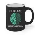 Neuro Surgeon Brain Student Graduation Future Neurosurgeon Graphic Print Coffee Mug