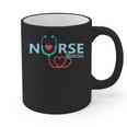 New Nurse Est 2018 T-Shirt Nursing School Graduation Graphic Print Coffee Mug