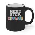 Next Stop Kindergarten Tshirt For Preschool Graduation Graphic Print Coffee Mug