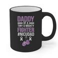 NICU Dad Micro Preemie Baby Dad Of NICU Warrior Appreciation Graphic Print Coffee Mug
