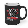 Nostalgia 1950s Sock Hop Dance Graphic Print Coffee Mug