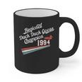 Nostalgia 90s Duck Goose Graphic Print Coffee Mug